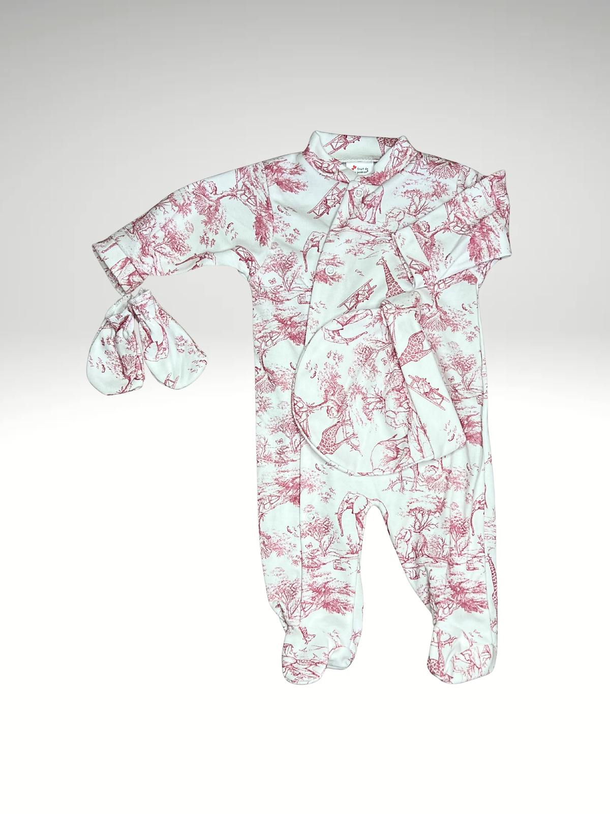 3 PIECES COTON SAFARI
