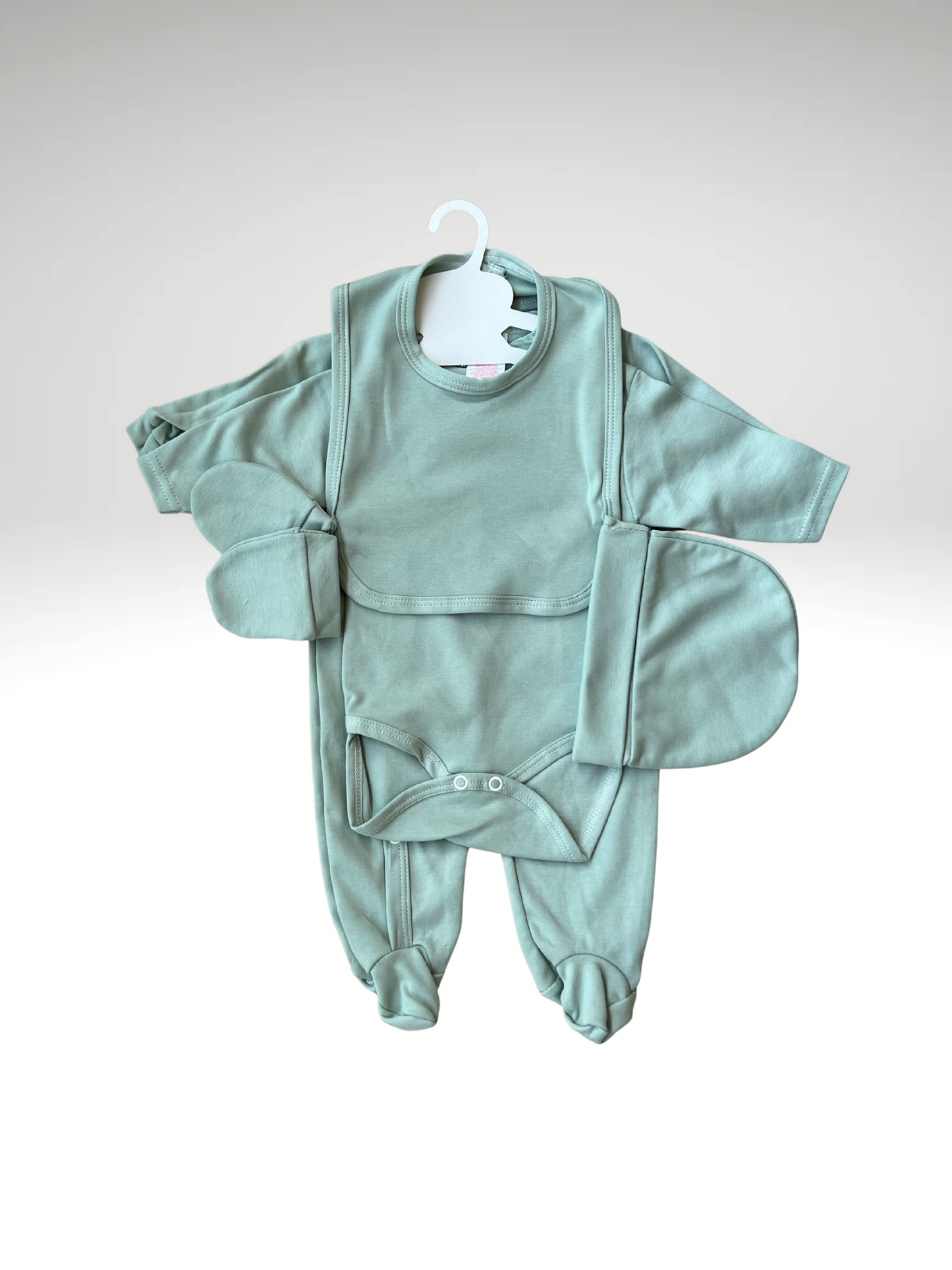 Ensemble pyjama bébé 5 pièces en coton