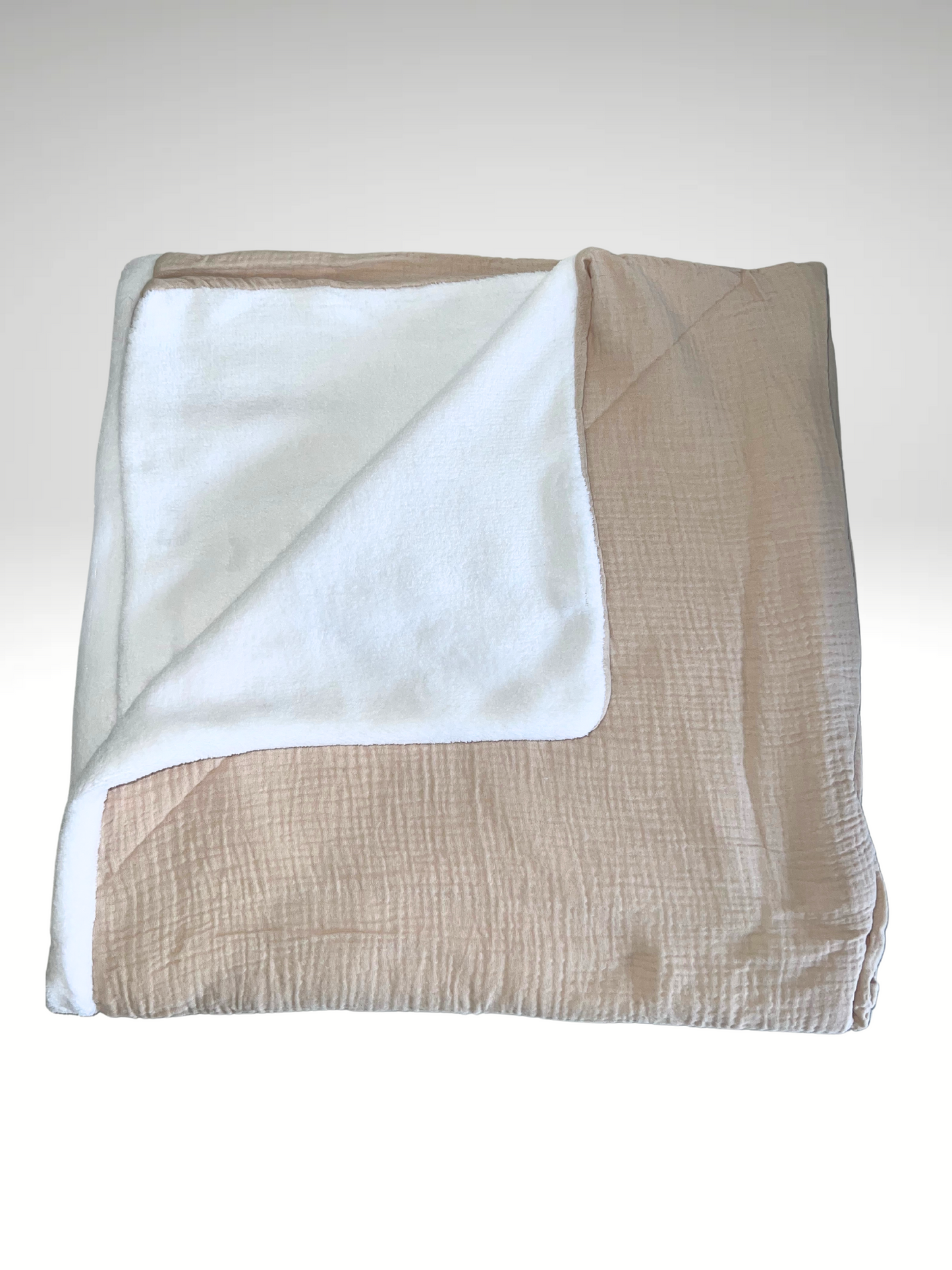 Plaid en gaze de coton