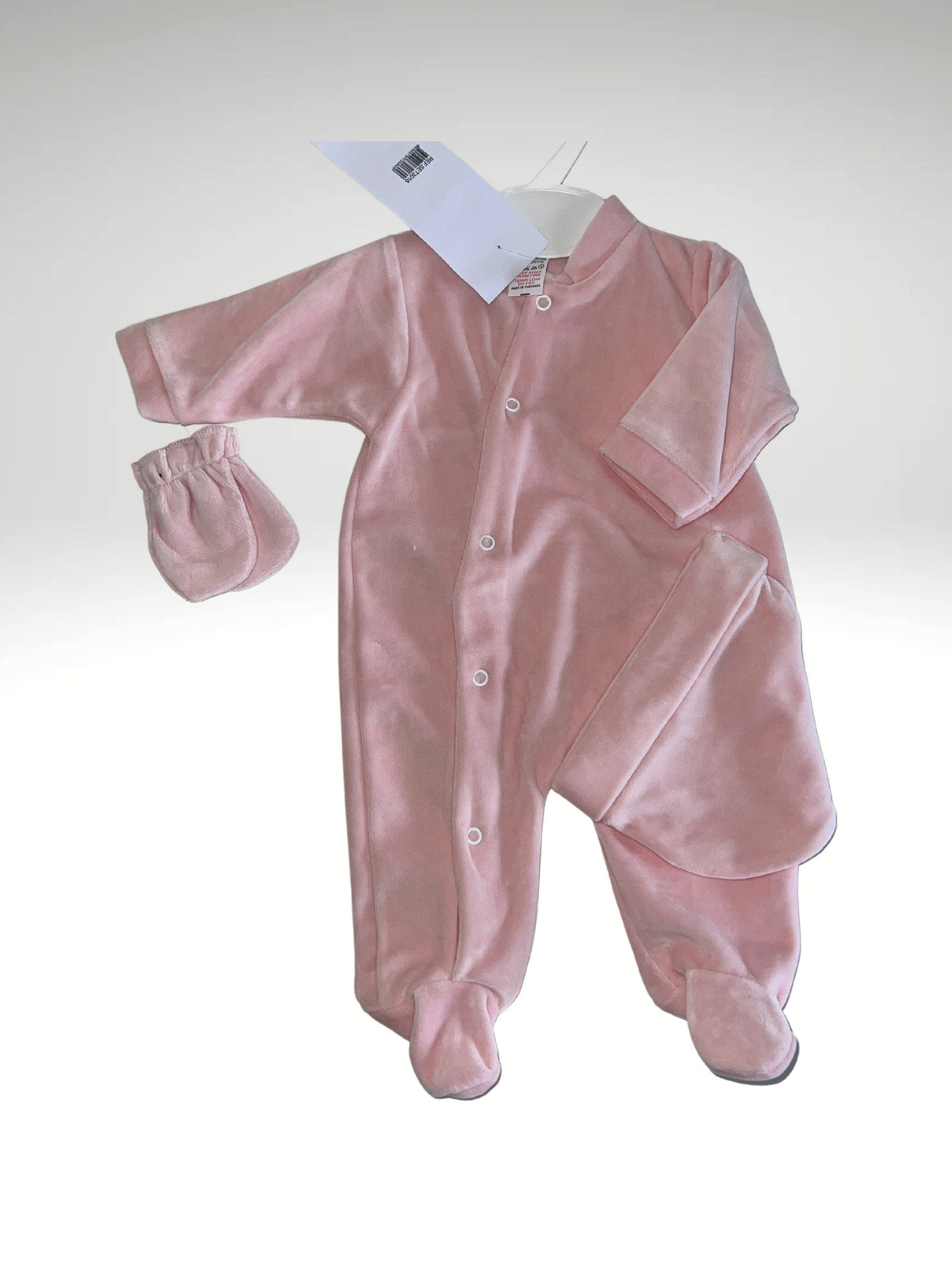 Set pyjama bébé 3 pièces en velours