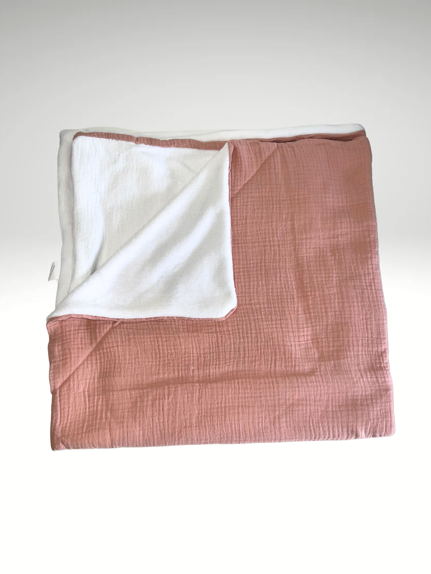 Plaid en gaze de coton