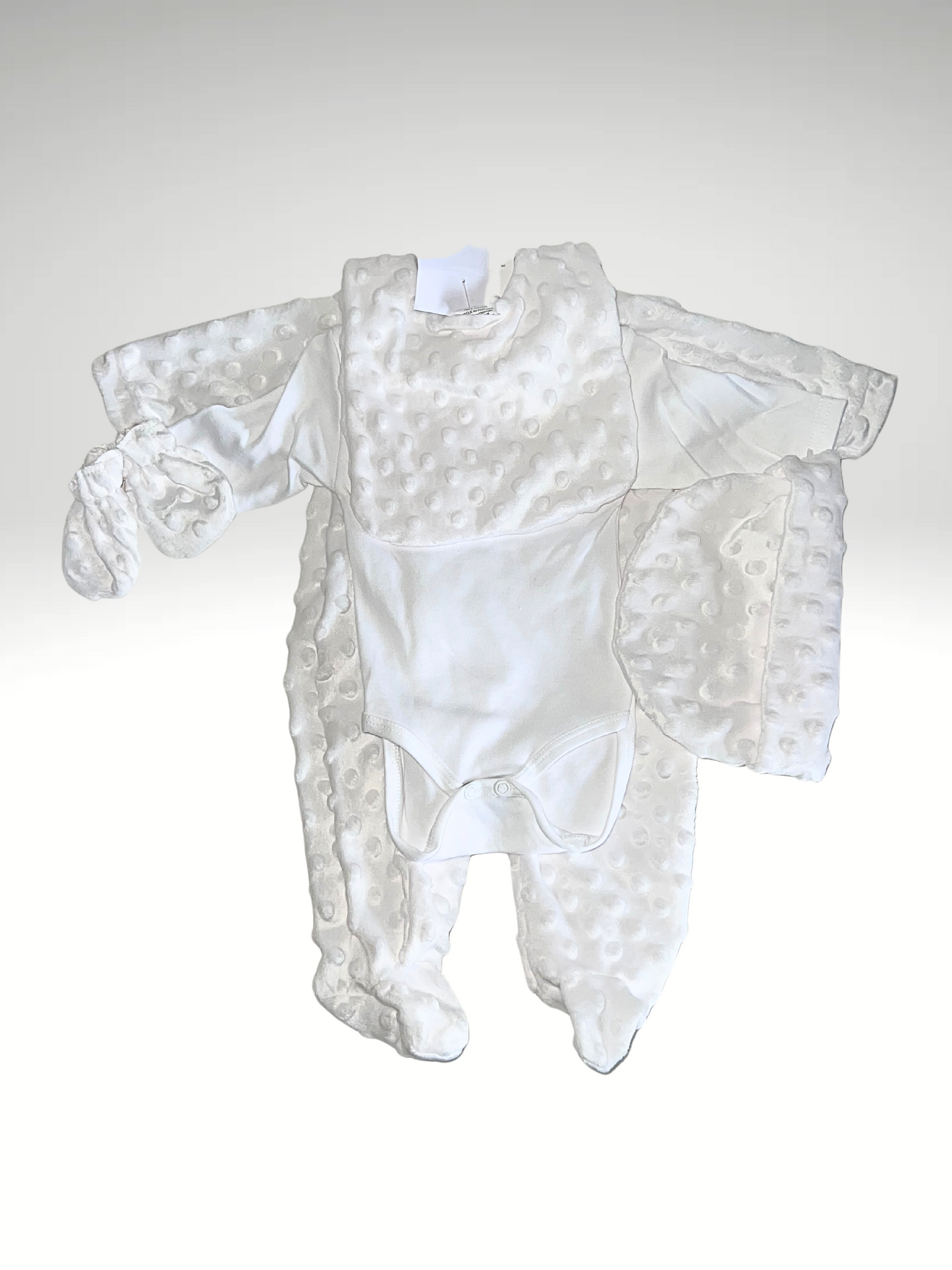 Ensemble pyjama bébé 5 pièces en minky