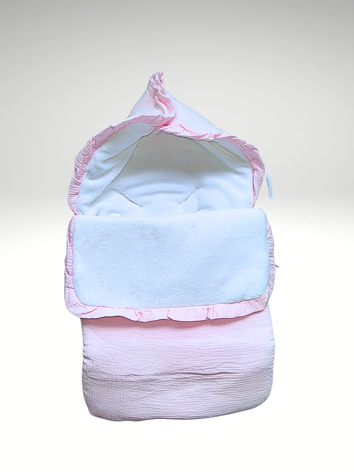 Nid d'ange en gaze de coton intérieur polaire