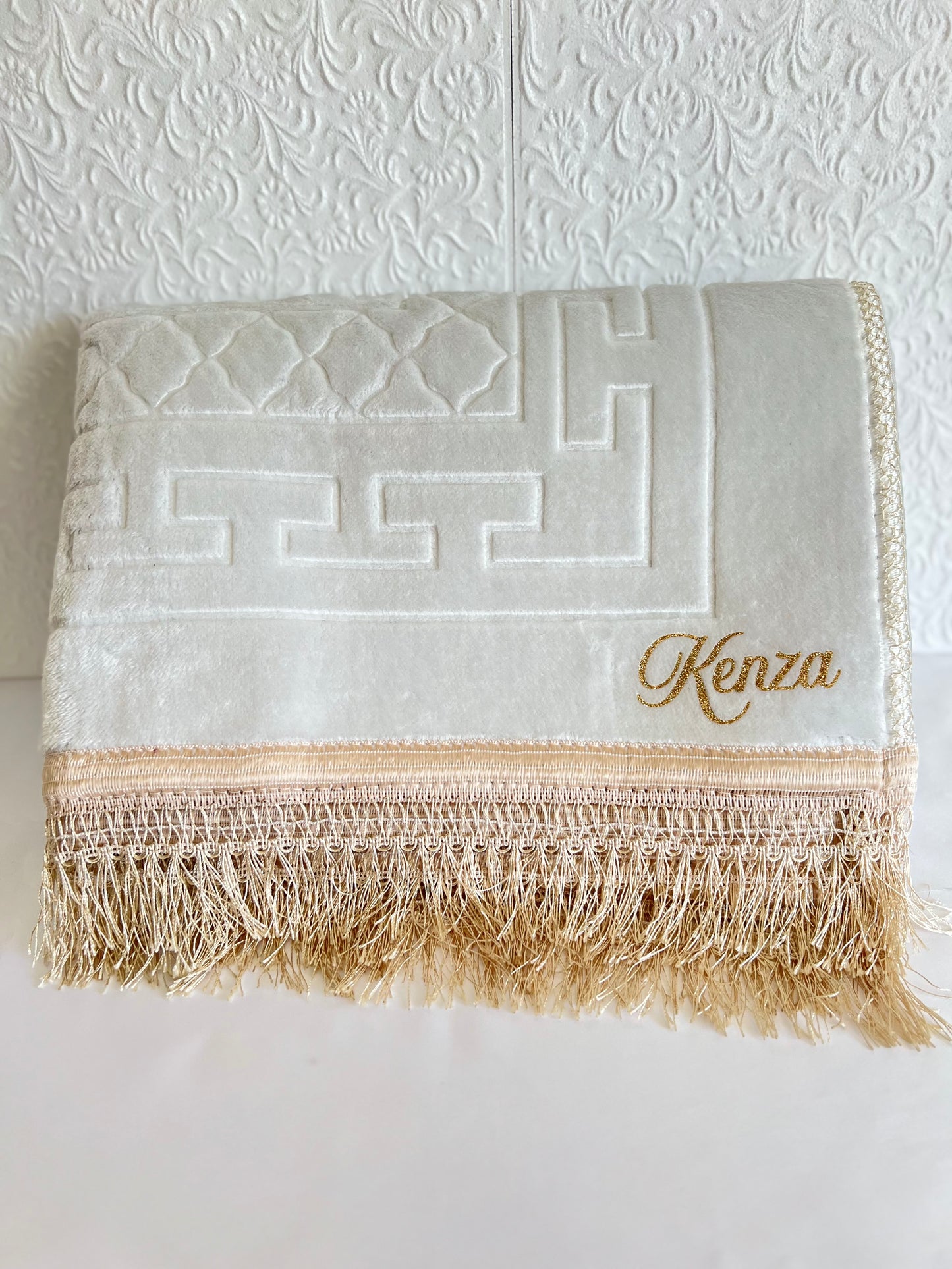 Tapis de prières personnalisé