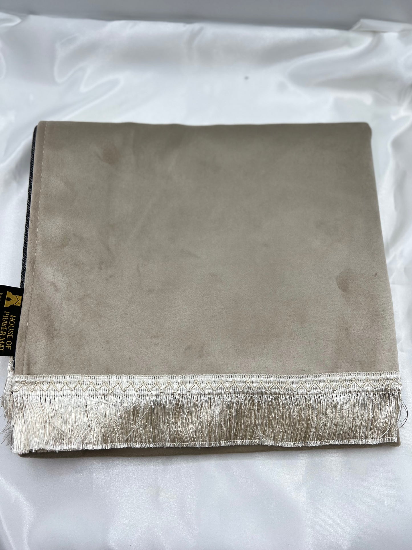Tapis de prières en velours personnalisé