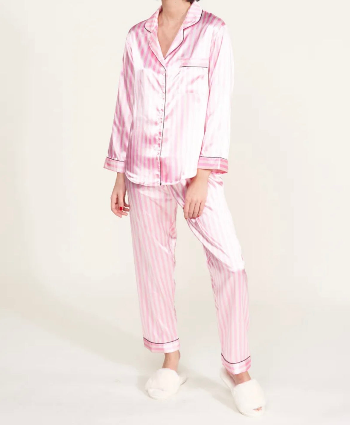 2 PIECES VICTORIA CHEMISE ET PANTALON 130