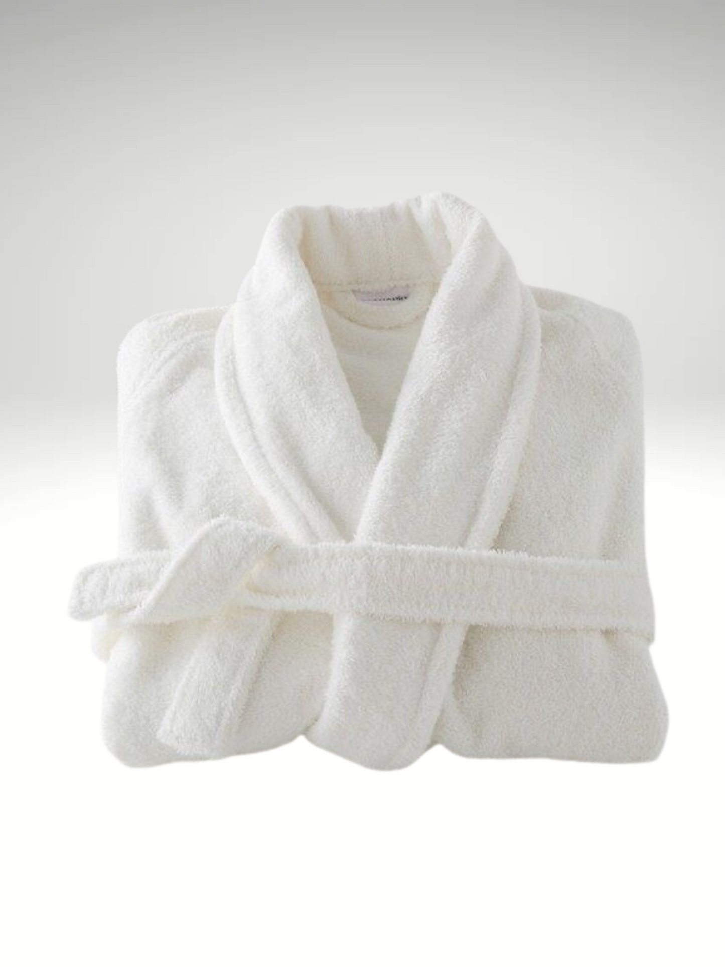 Peignoir de bain blanc