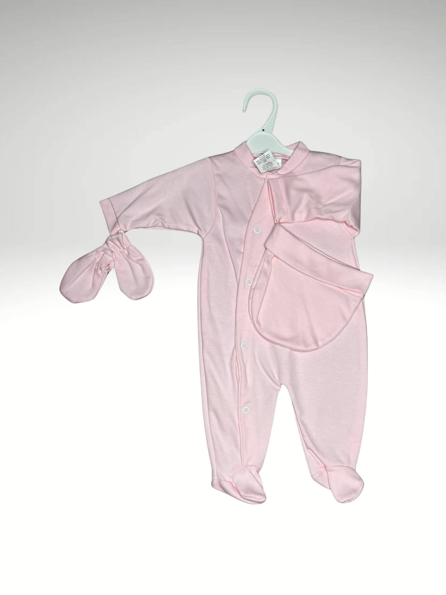 Set pyjama bébé 3 pièces en coton