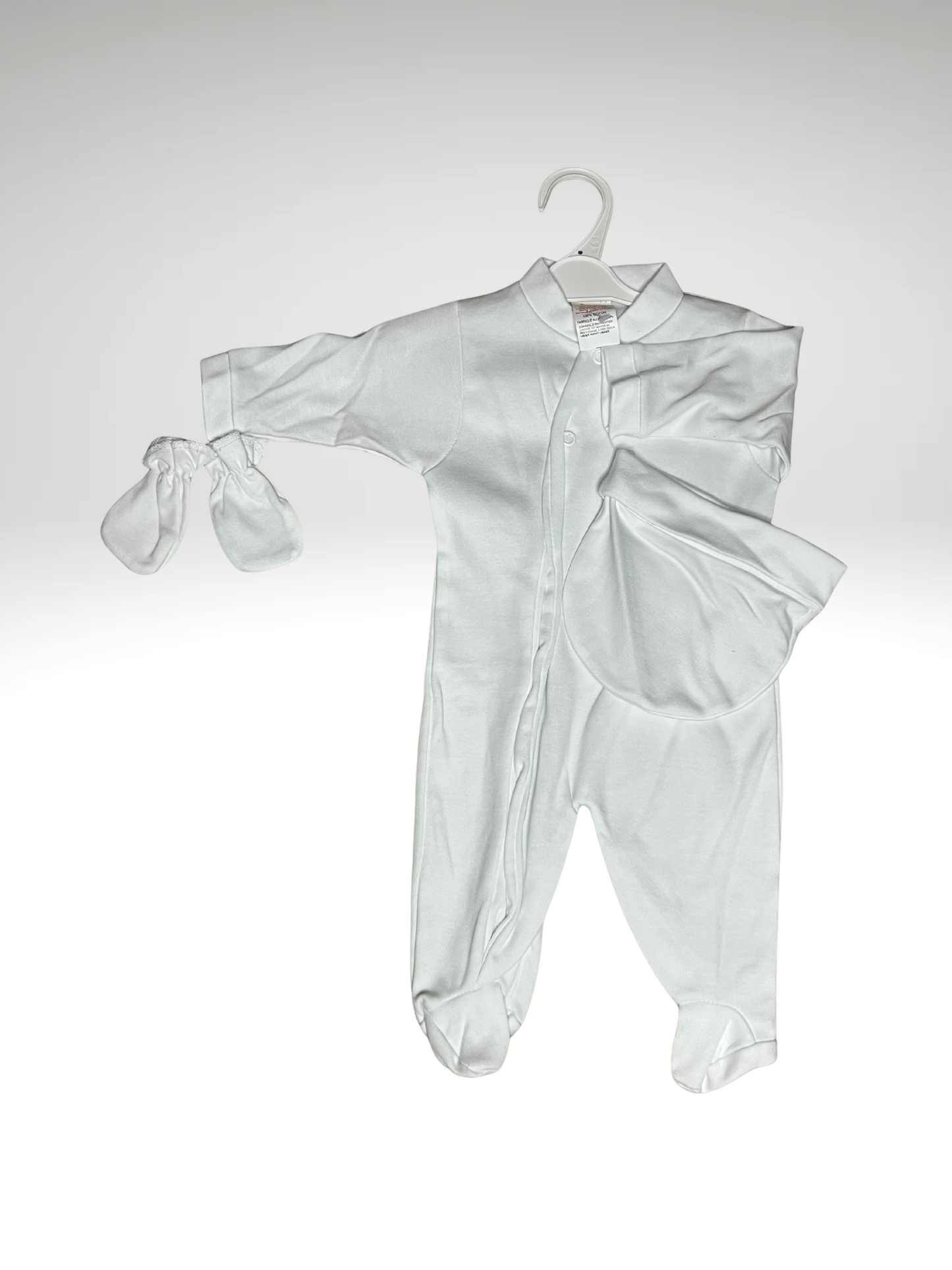 Set pyjama bébé 3 pièces en coton
