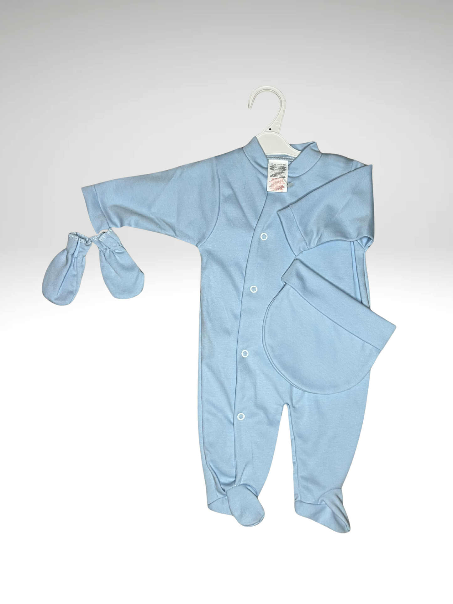 Set pyjama bébé 3 pièces en coton