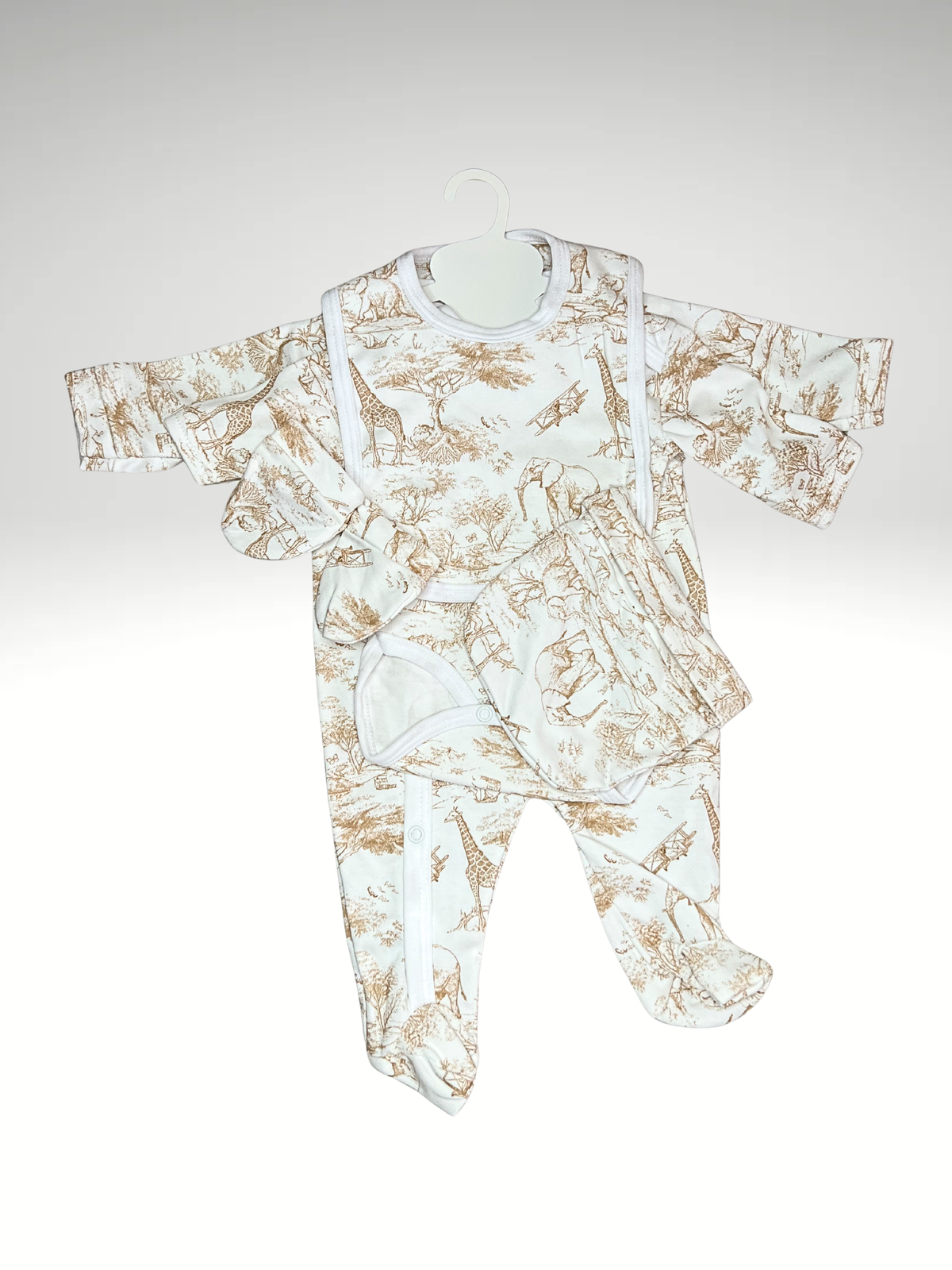 5 PIECES COTON SAFARI