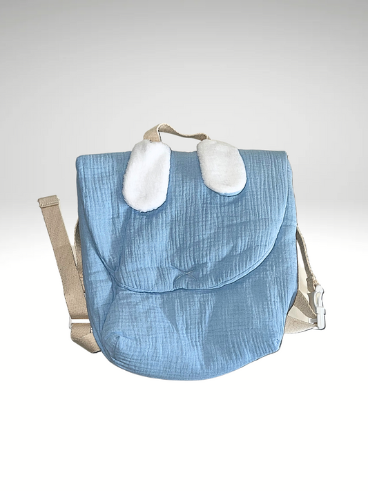 Sac à dos oreilles de lapin en gaze de coton