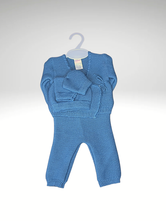 ENSEMBLE 4 PIECES EN MAILLE