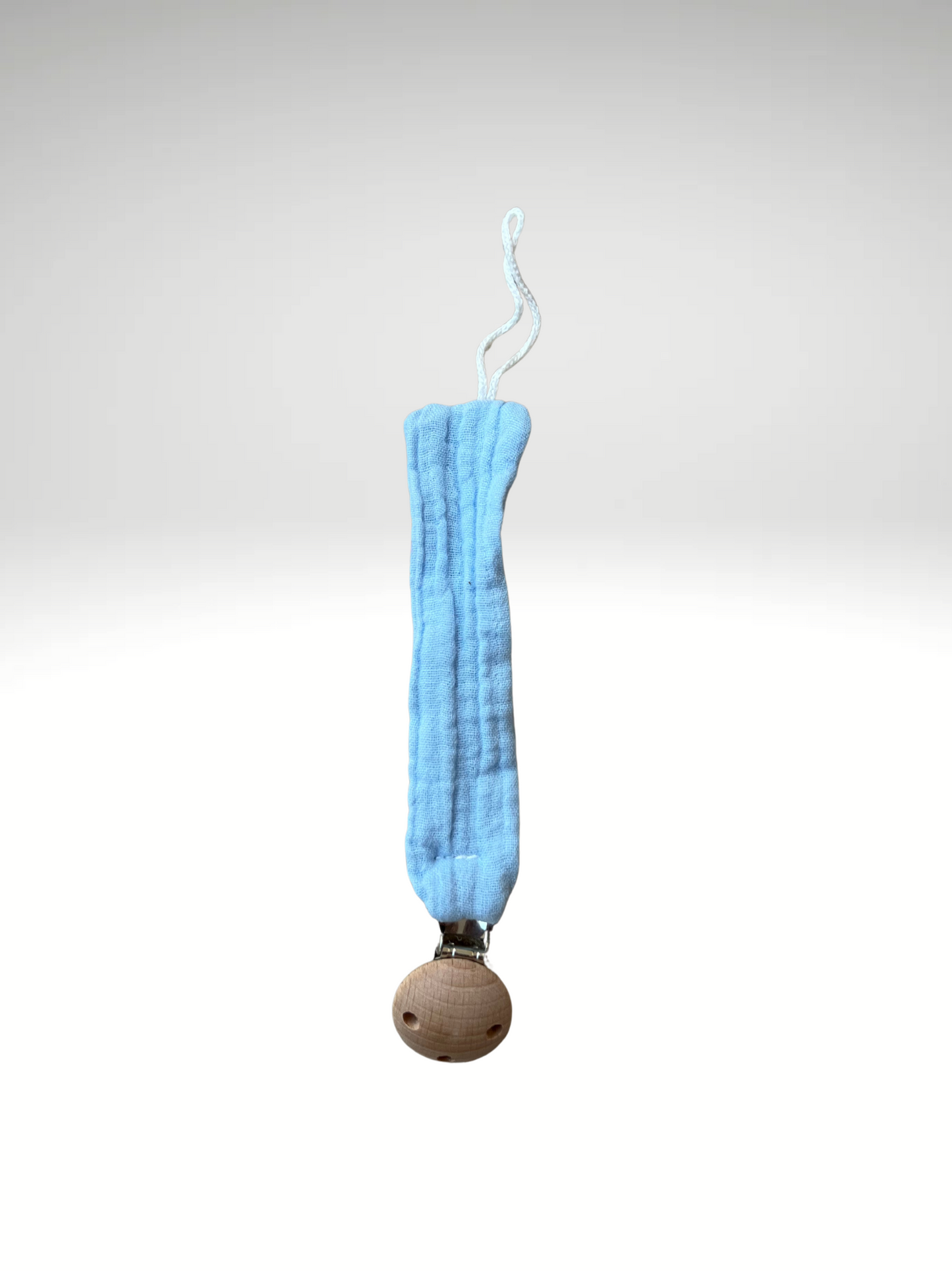 Attache tétine en gaze de coton