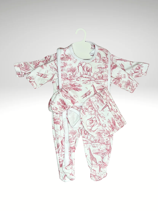 5 PIECES COTON SAFARI