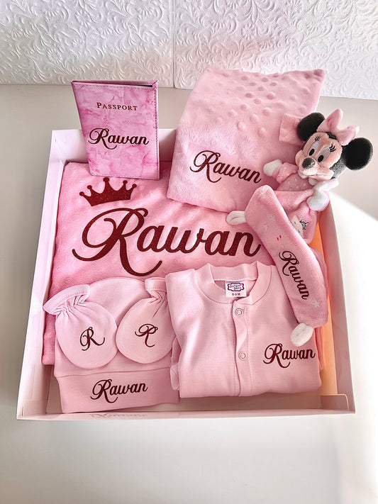 Compose ta box naissance rose