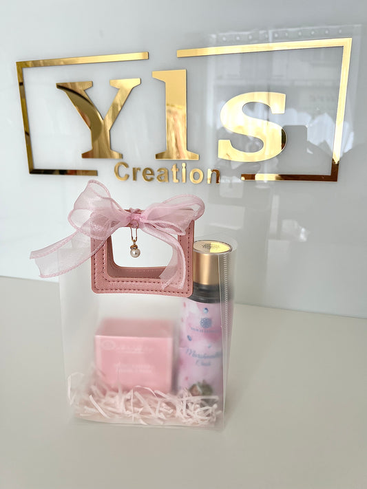 COFFRET NUAGES ROSES