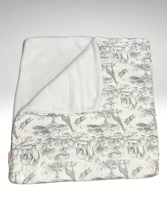PLAID GAZE DE COTON SAFARI
