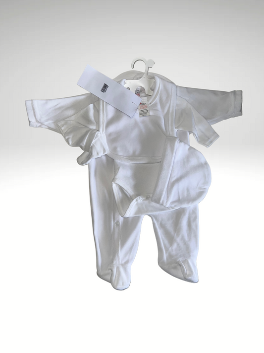 Ensemble pyjama bébé 5 pièces en velours