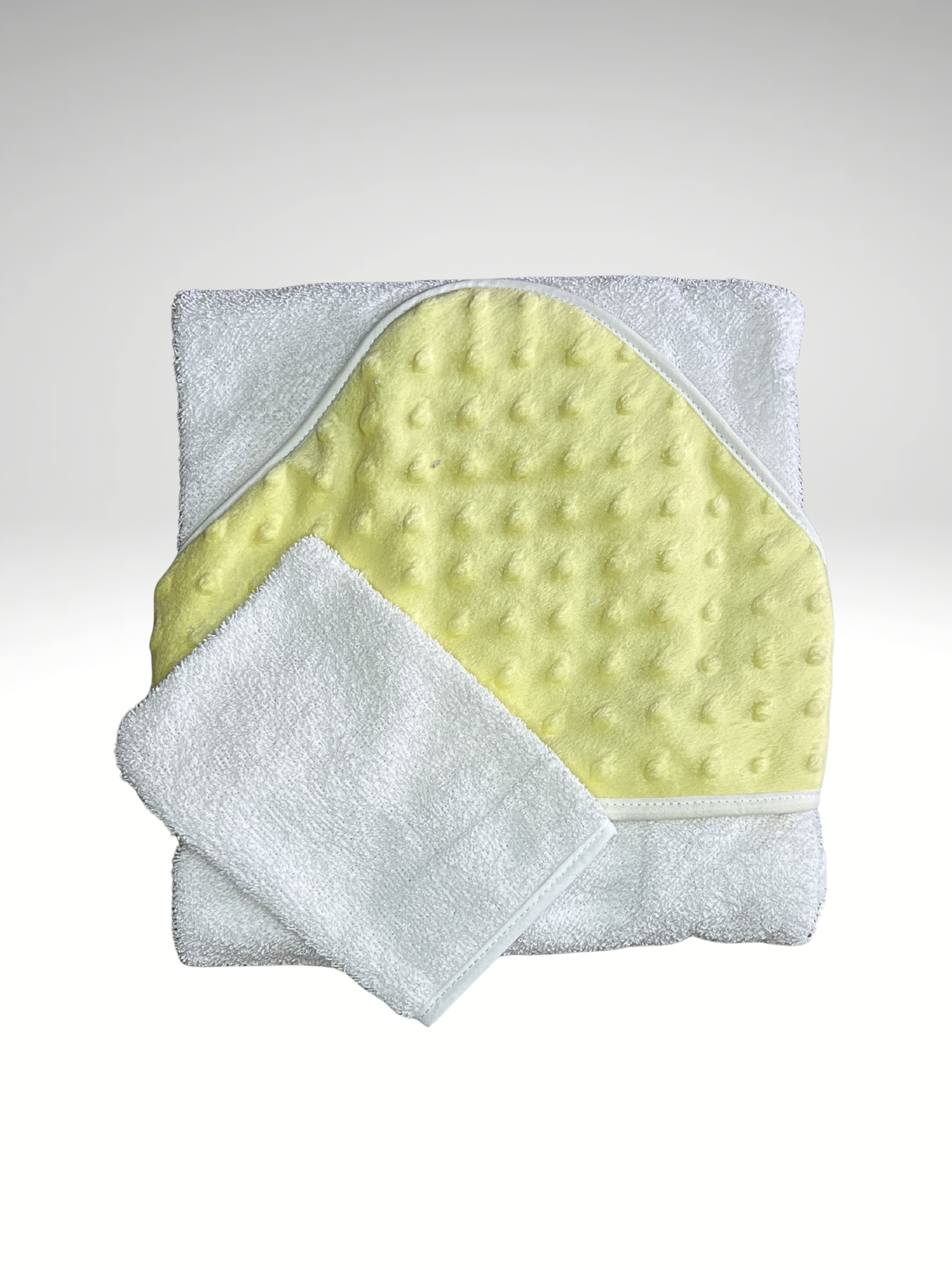 CAPE DE BAIN + GANT MINKY