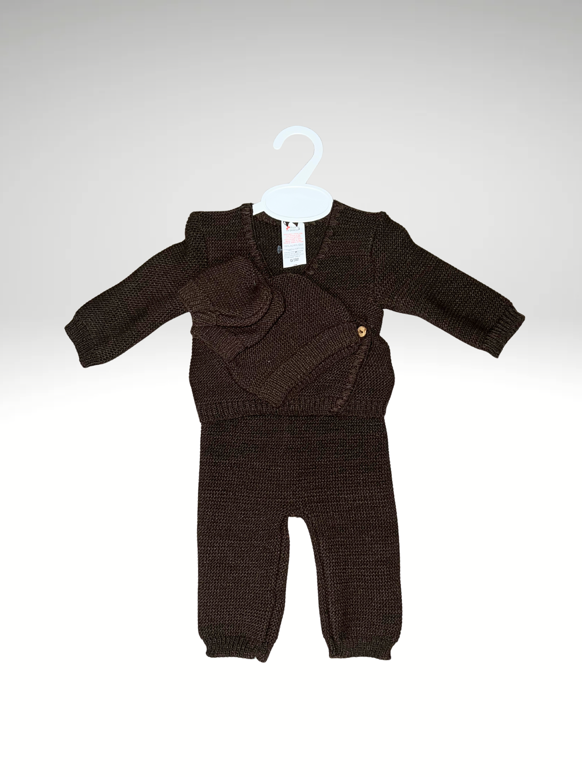 ENSEMBLE 4 PIECES EN MAILLE