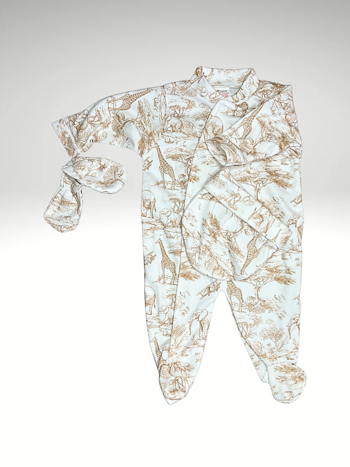3 PIECES COTON SAFARI