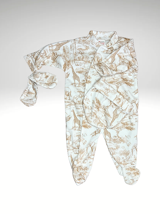 3 PIECES COTON SAFARI