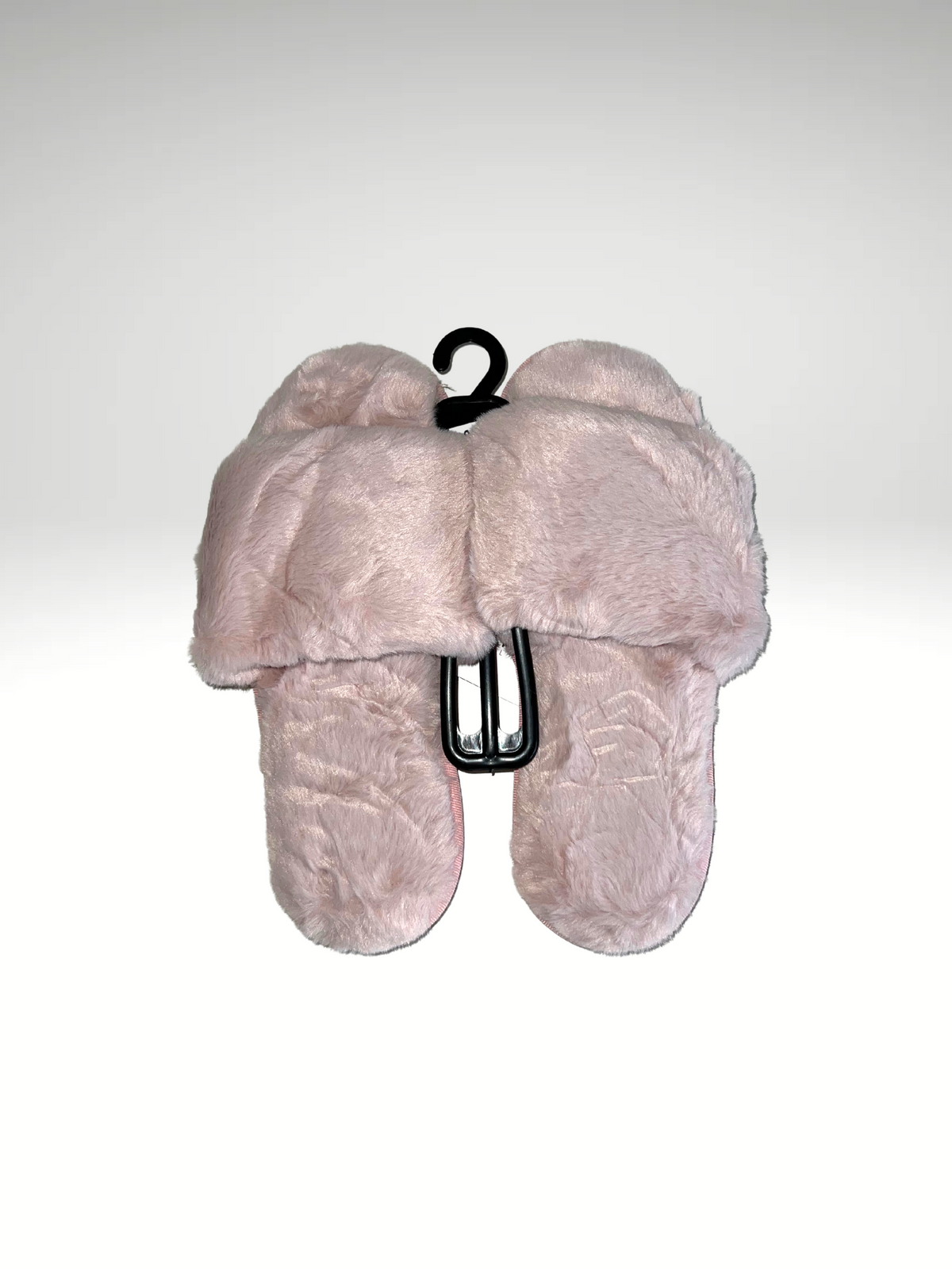 CHAUSSONS FLUFFY SAIMPLE VIEUX ROSE