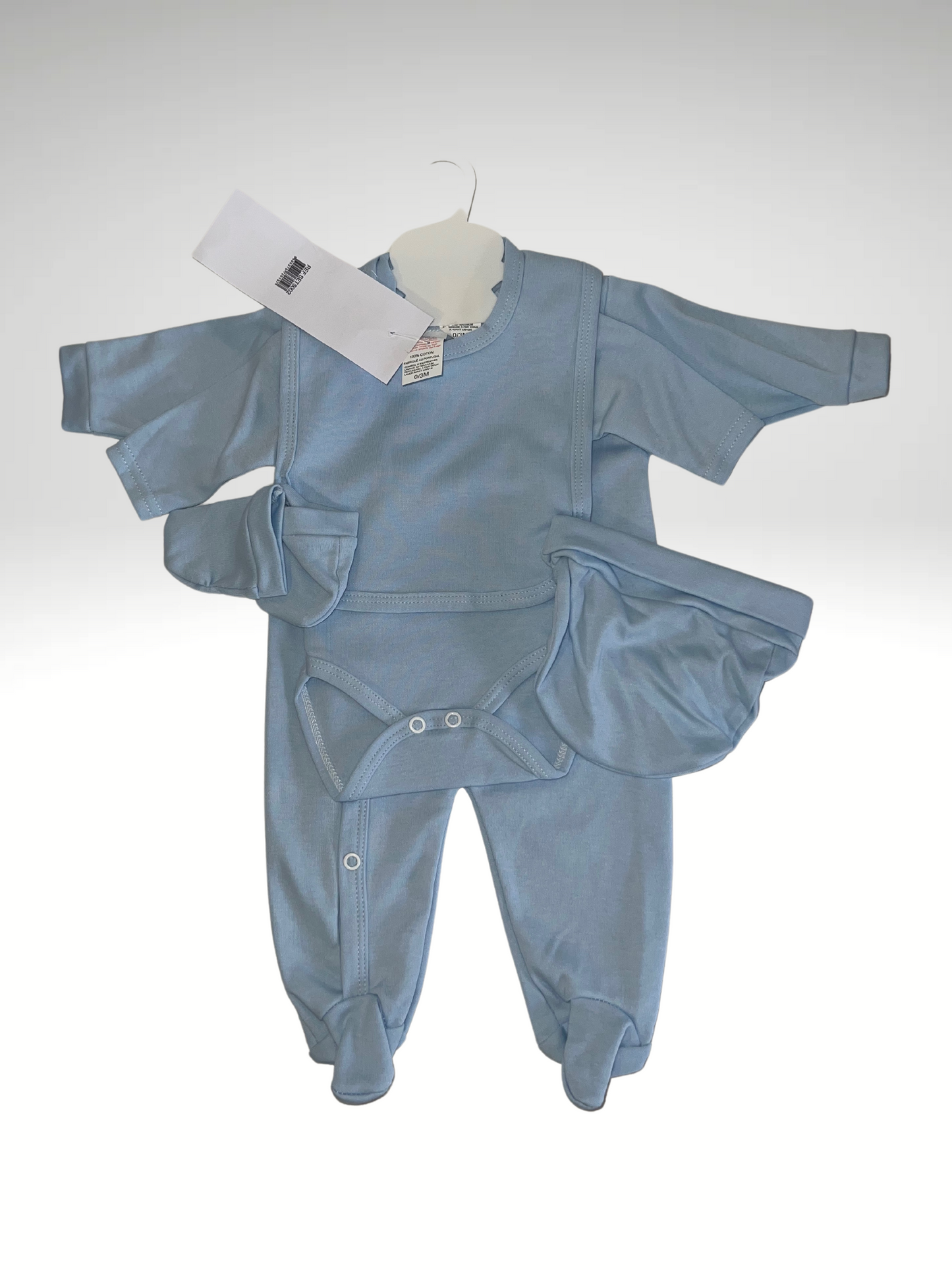 Ensemble pyjama bébé 5 pièces en coton