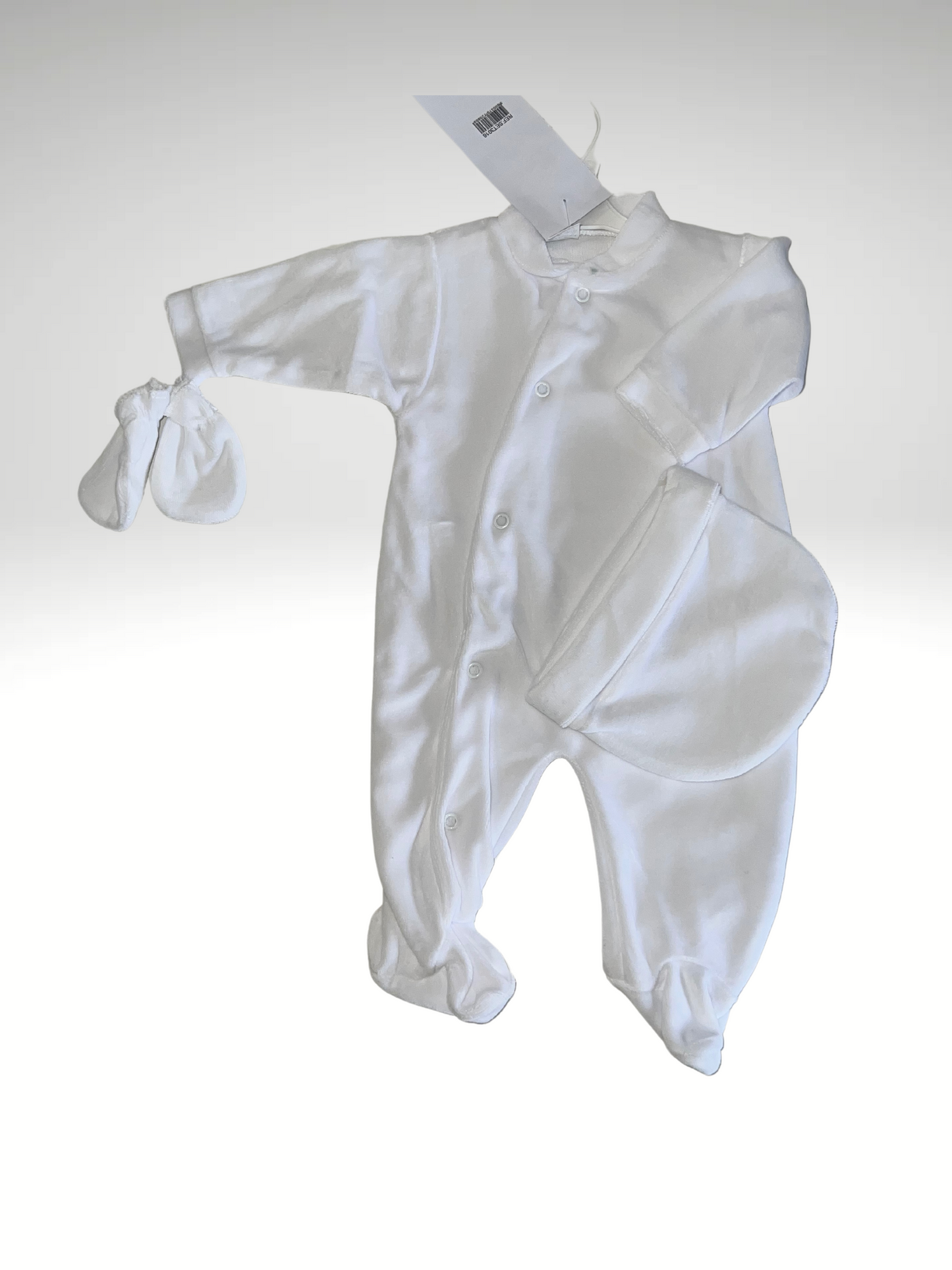 Set pyjama bébé 3 pièces en velours