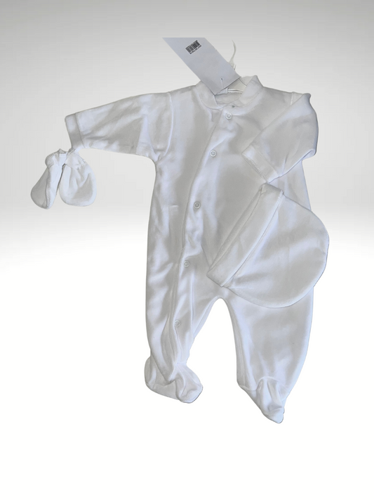 Set pyjama bébé 3 pièces en velours
