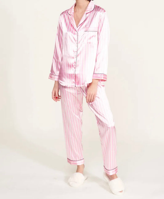 2 PIECES VICTORIA CHEMISE ET PANTALON 130