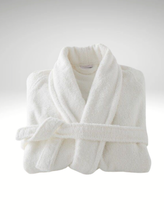 Peignoir de bain blanc