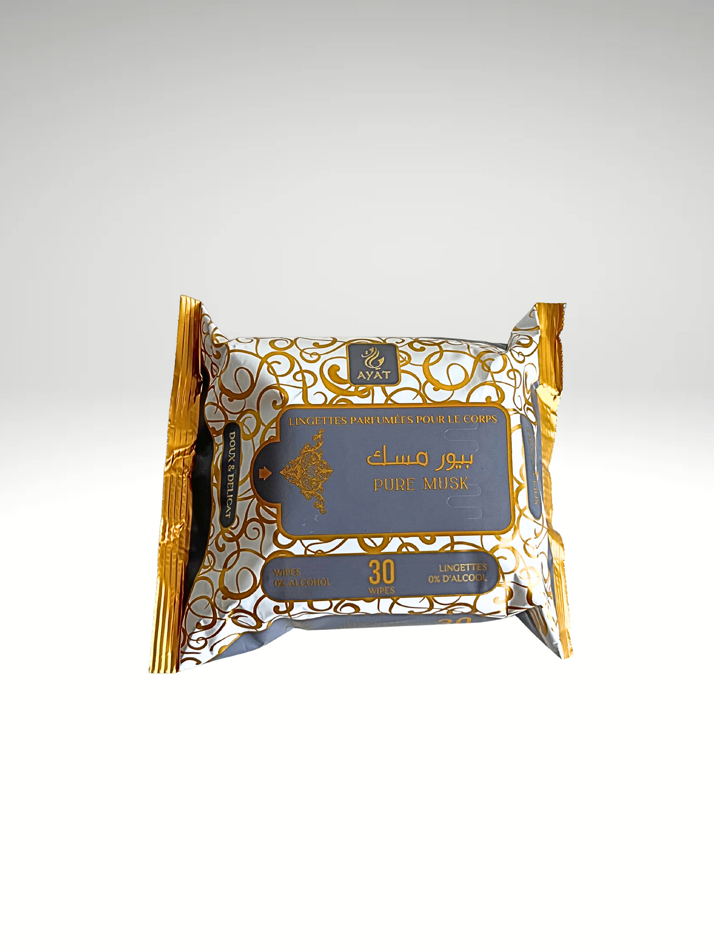 Lingettes parfumées pour le corp PURE MUSC