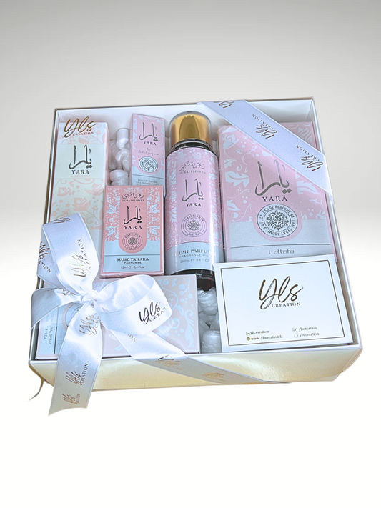 Coffret Yara rose premium